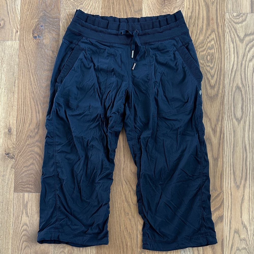 Lululemon Black Dance Studio Cropped Pants